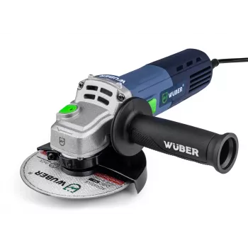 Wuber W27477 leņķa slīpmašīna, 125 mm, 850 W, ar 10 diskiem