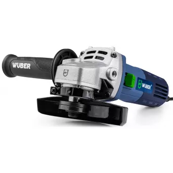 Wuber W27477 leņķa slīpmašīna, 125 mm, 850 W, ar 10 diskiem