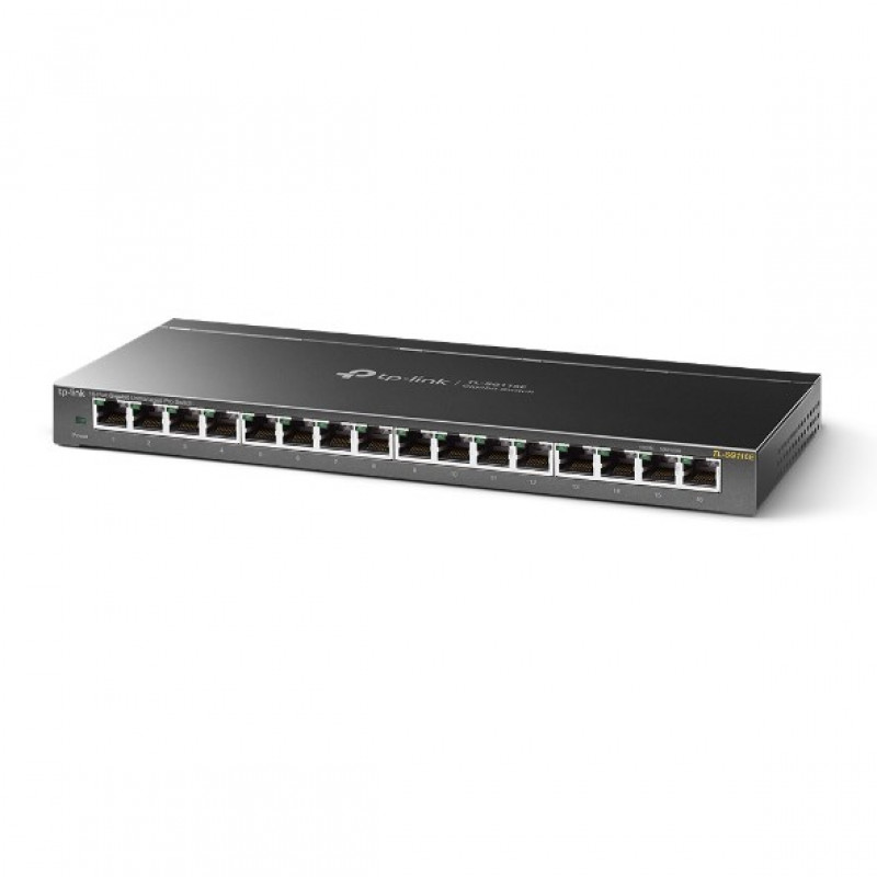 TP-Link TL-SG116E 16 portu Gigabit Easy Smart komutators, V2.4