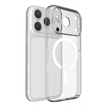 Cellularline Ultra Slim MAG apvalks iPhone 18 Pro, caurspīdīgs