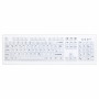 Active Key AK-C8100 bezvadu higiēnas klaviatūra, noslēgta, Šveices izkārtojums (QWERTZ), balta