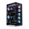 Thermaltake CAPO X Full Tower datora korpuss, melns