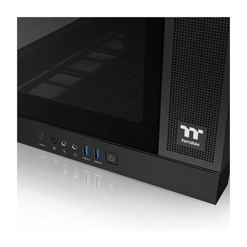 Thermaltake CAPO X Full Tower datora korpuss, melns