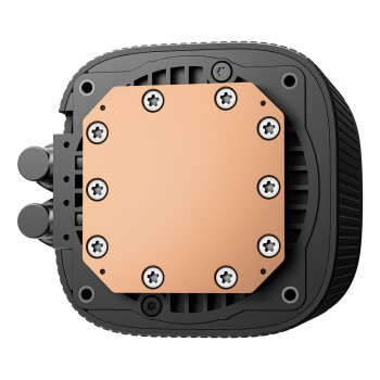 DeepCool LE360 V2 ZERO DARK AIO šķidruma CPU dzesētājs, melns
