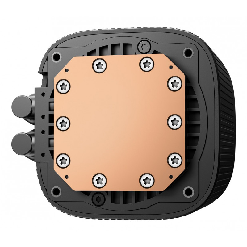 DeepCool LE360 V2 ZERO DARK AIO šķidruma CPU dzesētājs, melns