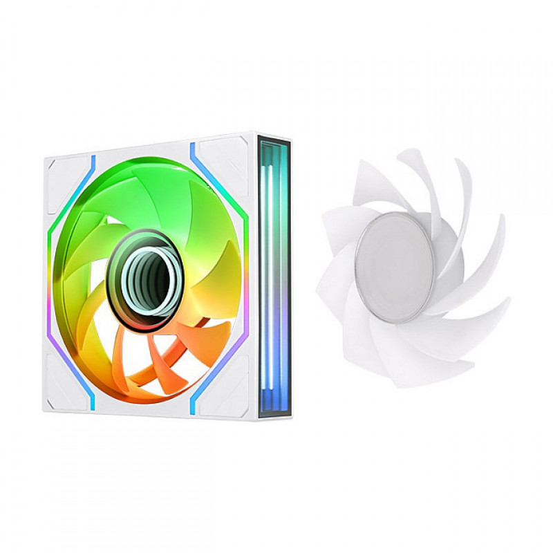 Thermaltake SWAFAN 120 EX INFINITY ARGB Sync Snow 120 mm korpusa ventilators, balts