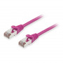 Equip Cat6a S/FTP tīkla kabelis RJ45, 3 m, violets, LSZH