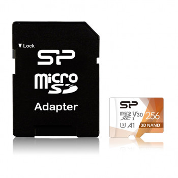 Silicon Power Superior Pro 256 GB MicroSDXC UHS-I Class 10 atmiņas karte