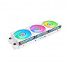 Thermaltake SWAFAN INFINITY EX14 ARGB Sync 140 mm korpusa ventilators, balts, 3 gab.
