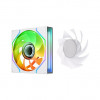Thermaltake SWAFAN INFINITY EX14 ARGB Sync 140 mm korpusa ventilators, balts, 3 gab.