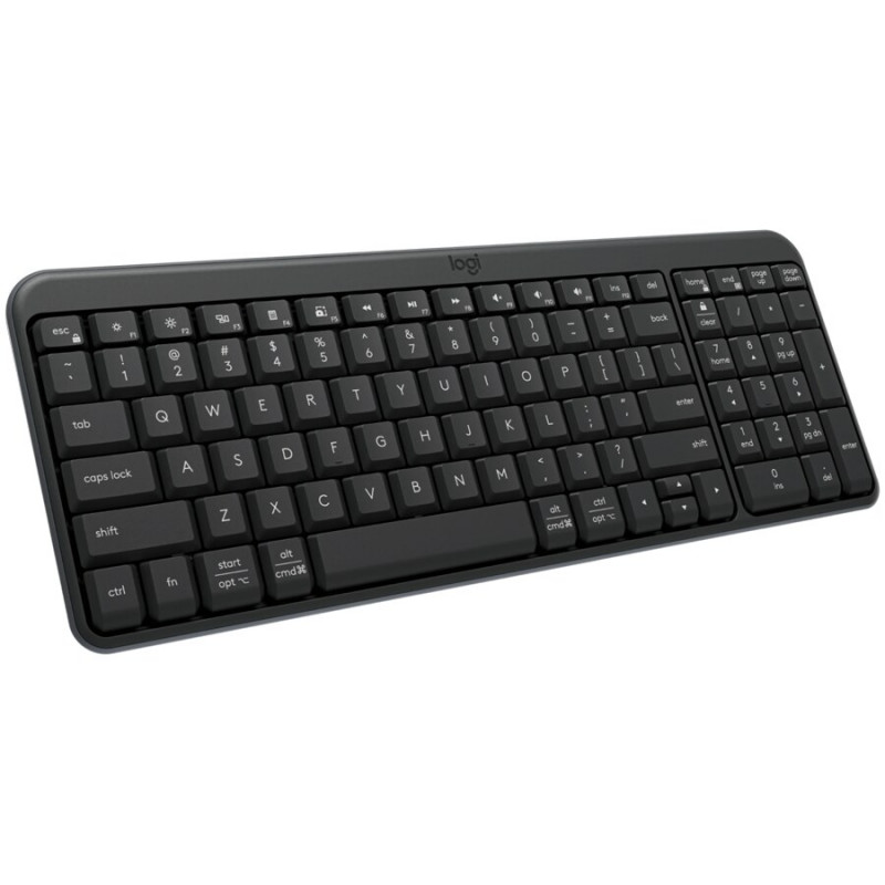 Logitech K250 bezvadu Bluetooth tastatūra, grafīta