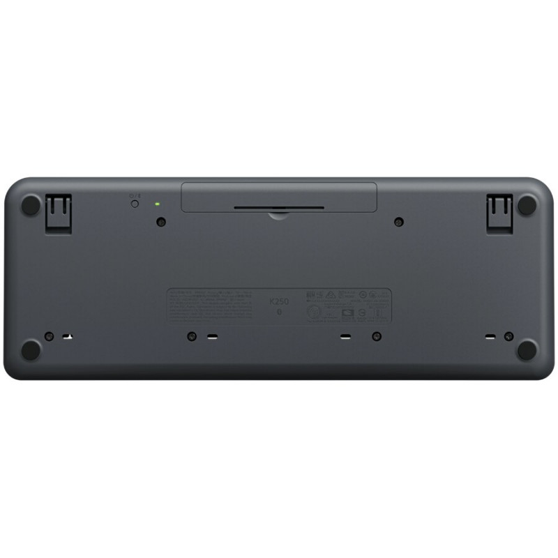 Logitech K250 bezvadu Bluetooth tastatūra, grafīta