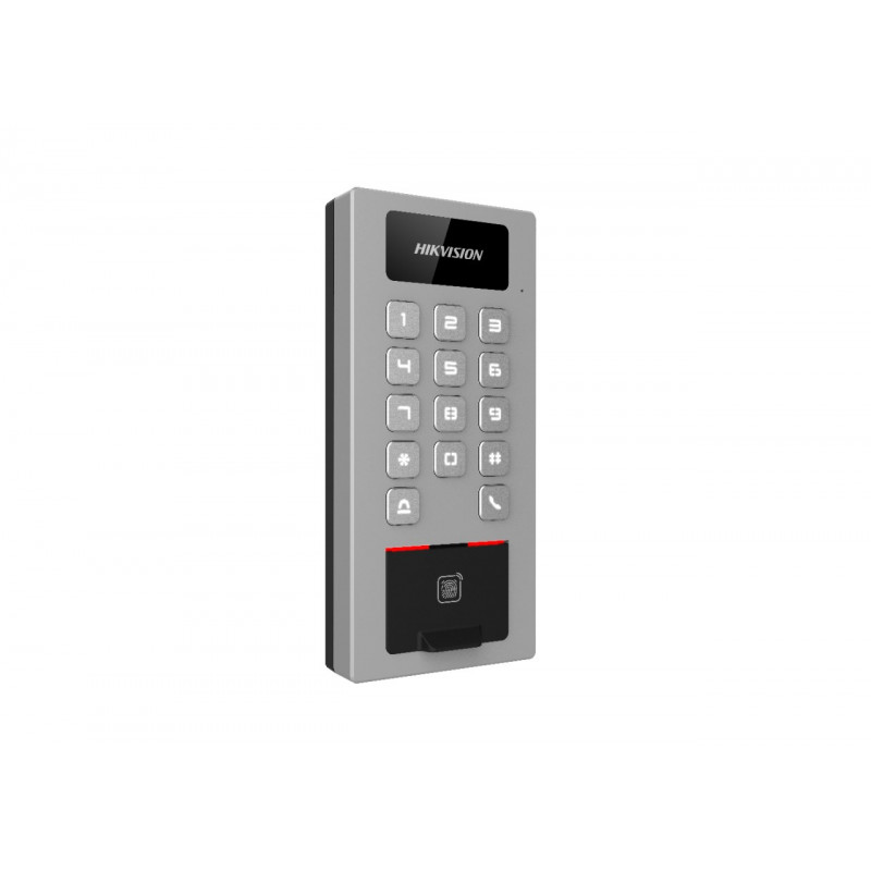 Hikvision DS-K1T502DBFWX piekļuves kontroles terminālis, pelēks
