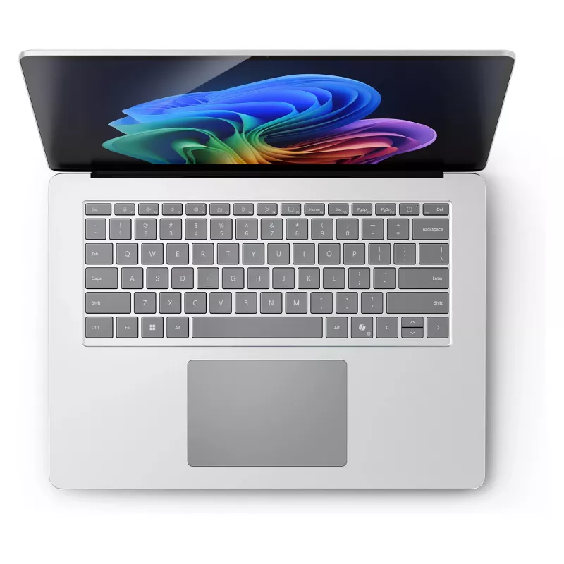 Microsoft Surface Laptop 7 15 inch portatīvais dators - Intel Core Ultra 7 266V, 16GB RAM, 512GB SSD, Windows 11 Pro, Platinum