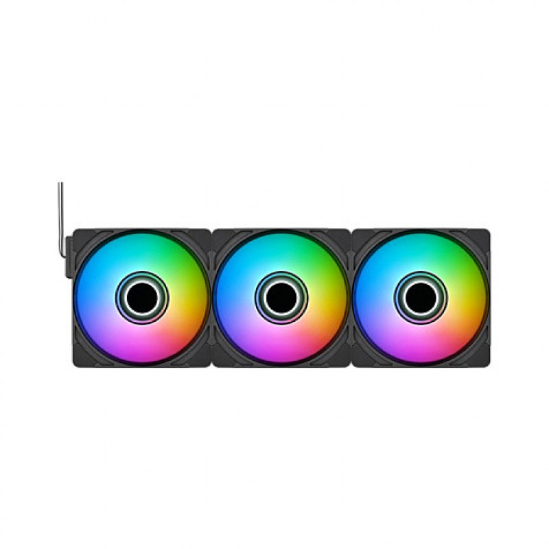 Thermaltake CT140 EX INFINITY ARGB Sync 140 mm korpusa ventilators, melns, 3 gab.