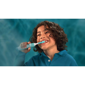 Philips Sonicare Kids Smart HX6600/13 soniskā elektriskā zobu birste, zila