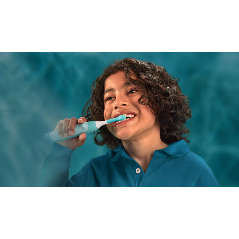 Philips Sonicare Kids Smart HX6600/13 soniskā elektriskā zobu birste, zila