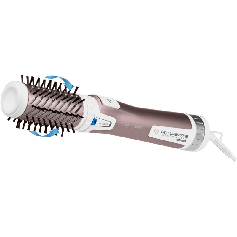 Rowenta Brush Activ Premium Care CF9540 karstā gaisa suka 1000 W, balta