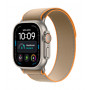 Apple Watch Ultra 4 GPS + Cellular 49 mm Natural titāna korpuss ar smilškrāsas Trail Loop siksniņu, M/L