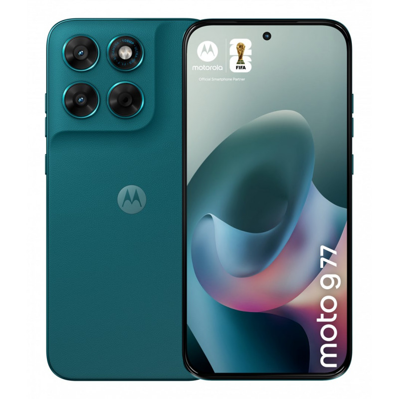Motorola moto g77 viedtālrunis 17.3 cm (6.8) Hybrid Dual SIM Android 16.0 5G USB Type-C 8 GB 256 GB 5200 mAh zaļš