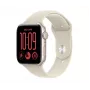 Apple Watch SE 3 GPS 44 mm Starlight alumīnija korpuss ar smilškrāsas sporta siksniņu, S/M
