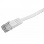 Logilink plakanais Cat5e U/UTP tīkla kabelis RJ45, 3 m, balts