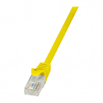 LogiLink Cat5e U/UTP tīkla kabelis RJ45, 2 m, dzeltens