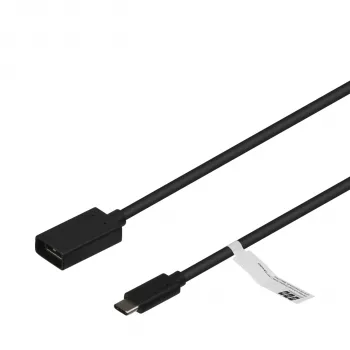 EFB-Elektronik USB-C uz DisplayPort 1.2 adapteris, 4K 60 Hz, melns