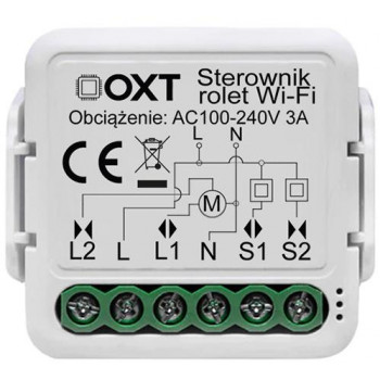 OXT mini modulis WiFi žalūziju kontrolieris TUYA T227