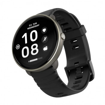 Viedpulkstenis Hammer Ventus, GPS, 1.32 inch AMOLED, melns