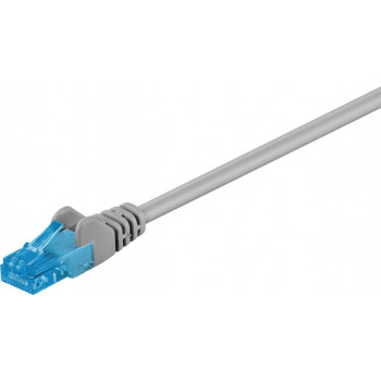 Goobay by Wentronic Cat6a U/UTP tīkla kabelis, 0,25 m, pelēks