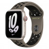 Apple Watch Nike Sport Band 45mm - Olīvzaļš pelēks/Melns