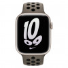 Apple Watch Nike Sport Band 45mm - Olīvzaļš pelēks/Melns