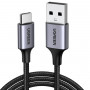 Ugreen US288 USB 2.0 kabelis USB-A uz USB-C, 3 m, melns