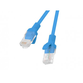 LANBERG Cat5e U/UTP savienojuma kabelis RJ45, 2 m, zils