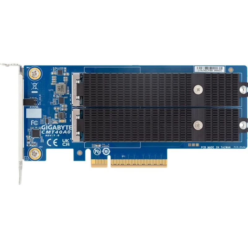 Gigabyte CMT40A0 iekšējā M.2 RAID kontrollera karte, PCIe