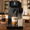 Cecotec Cremmaet Latte Touch pilnībā automātiska kafijas mašīna, 19 bar, iebūvēts piena putotājs, 1500 W, melna