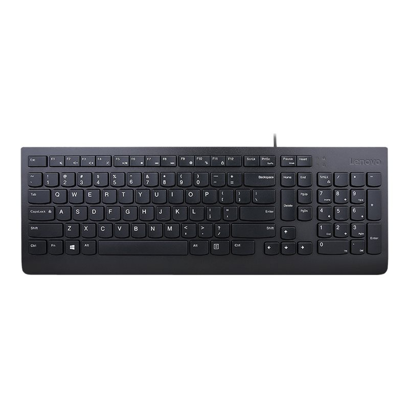 Lenovo Essential vadu tastatūra AI, US English ar eiro simbolu