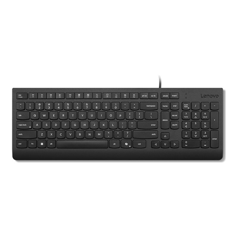 Lenovo Essential vadu tastatūra AI, US English ar eiro simbolu