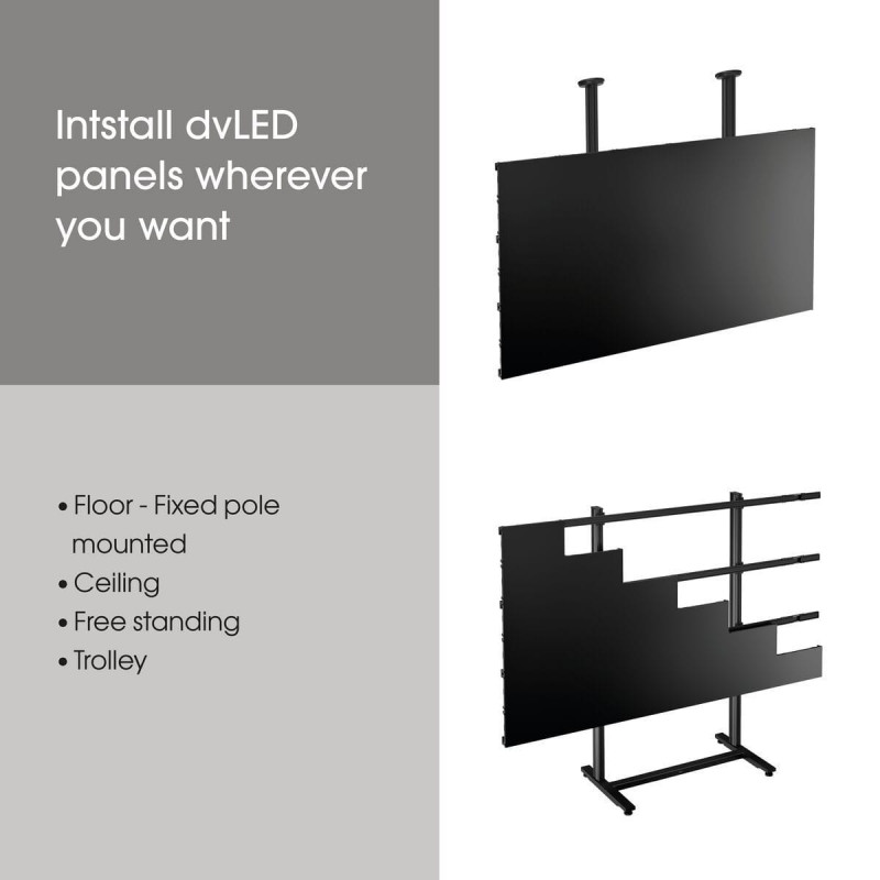 Vogel's INT 8223 dvLED videokonstrukcijas stiprinājums LG LSBB sērijai, melns