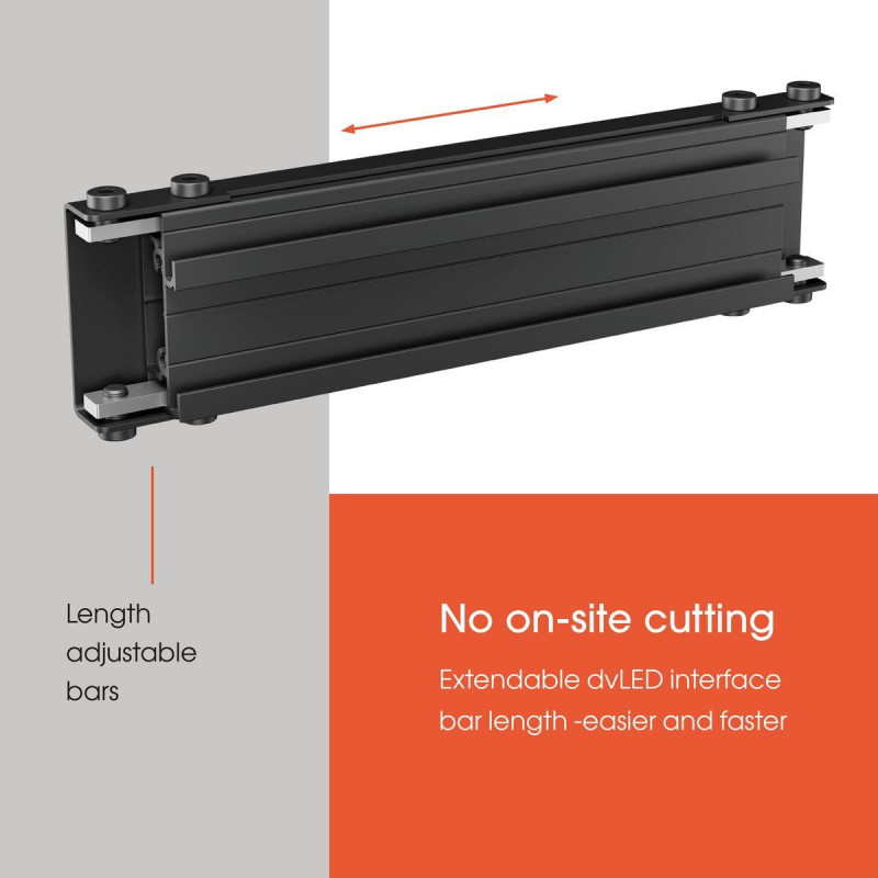 Vogel's INT 8223 dvLED videokonstrukcijas stiprinājums LG LSBB sērijai, melns
