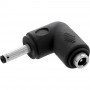 InLine® DC adapteris, 3.5 x 1.35 mm, spraudnis/ligzda, leņķveida, melns