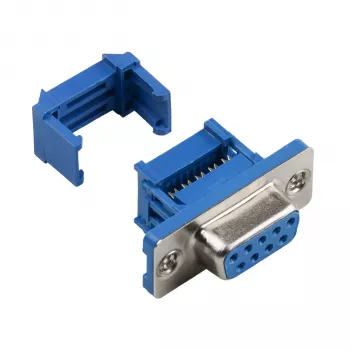 EFB-Elektronik D-Sub ligzda, IDC terminālis, EDFF 09 LPIII/Z UNC (29015.1V2)