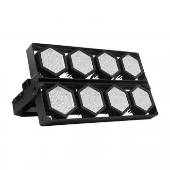 Synergy 21 LED prožektors 800 W, IP67, IK08, alumīnijs, melns, auksti balta gaisma (S21-LED-NB00321)