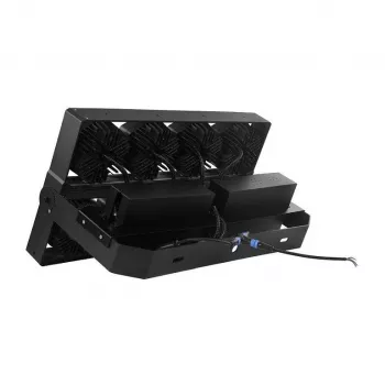 Synergy 21 LED prožektors 800 W, IP67, IK08, alumīnijs, melns, auksti balta gaisma (S21-LED-NB00321)