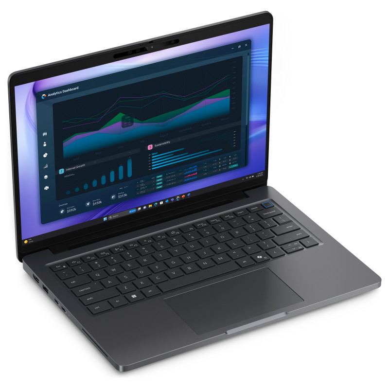 Dell Pro Precision 5 14 PW514261 14 inch WUXGA klēpjdators - Intel Core Ultra 7 366H, 32GB RAM, 1TB SSD, NVIDIA RTX PRO 500 Blackwell, Windows 11 Pro