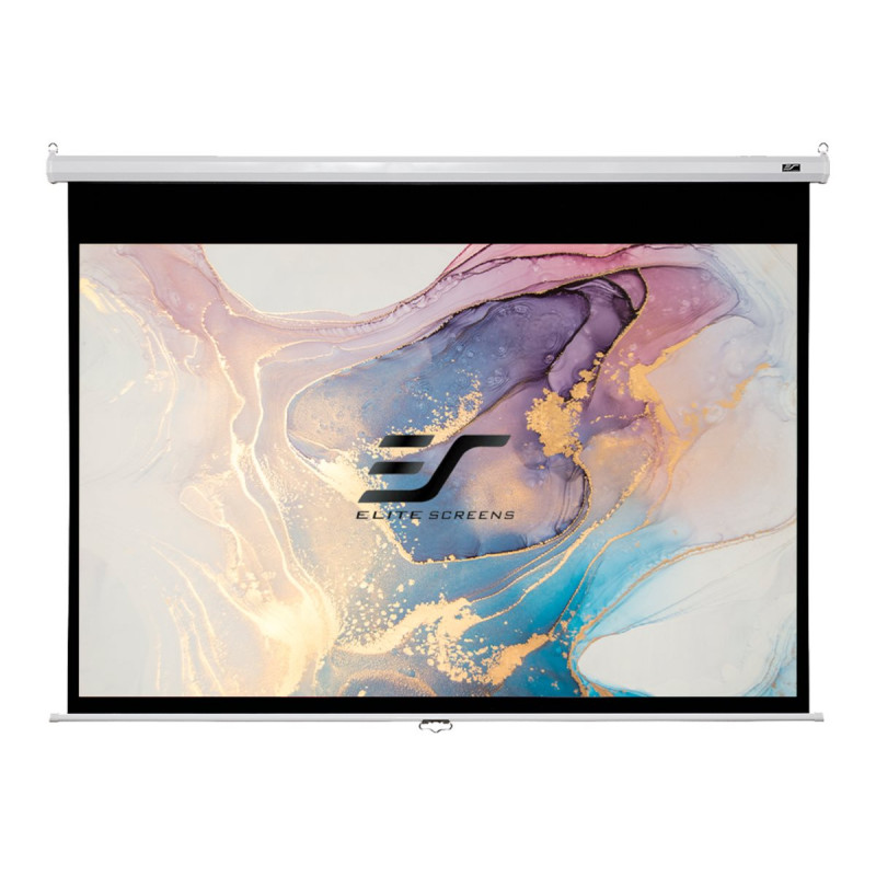 Elite Screens Manual Series M100XWH-E24 projekcijas ekrāns 254 cm (100 inch), HDTV formāts, griestu/sienas stiprinājums