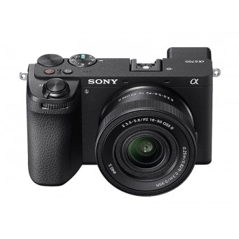 Sony Alpha ILCE-6700 bezspoguļa fotokamera ar SELP 16-50mm objektīvu, melna