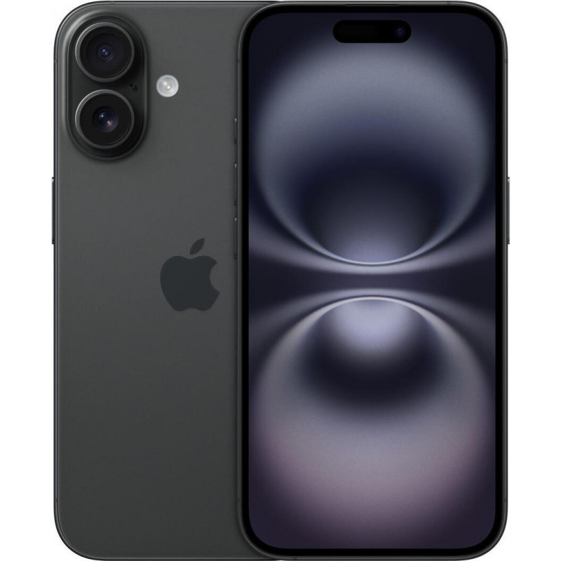 Apple iPhone 16 256 GB melns MYEE3ZD/A viedtālrunis