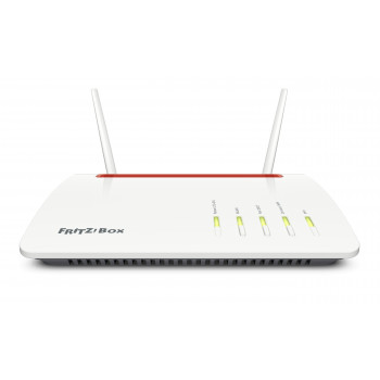AVM FRITZ!Box 6890 LTE bezvadu maršrutētājs, DSL/WWAN, 4 portu GigE komutators, 802.11a/b/g/n/ac divjoslu, VoIP tālruņa adapteris (DECT)
